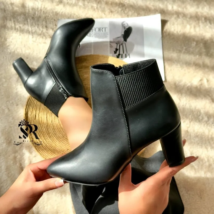 بوت مجلسی زنانه پاشنه دار