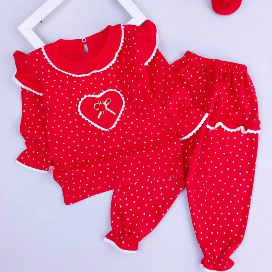 بلوز شلوار و سرهمی قرمز خ