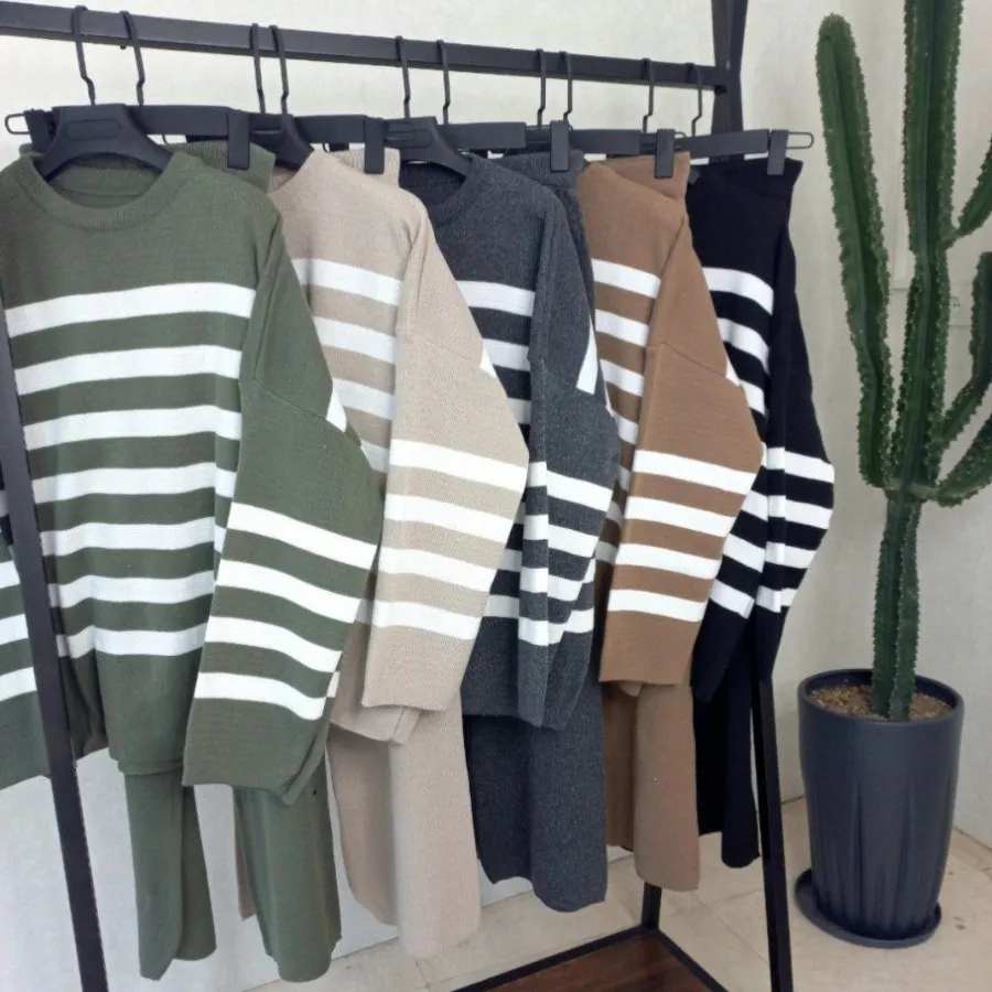 ست بافت راه راه