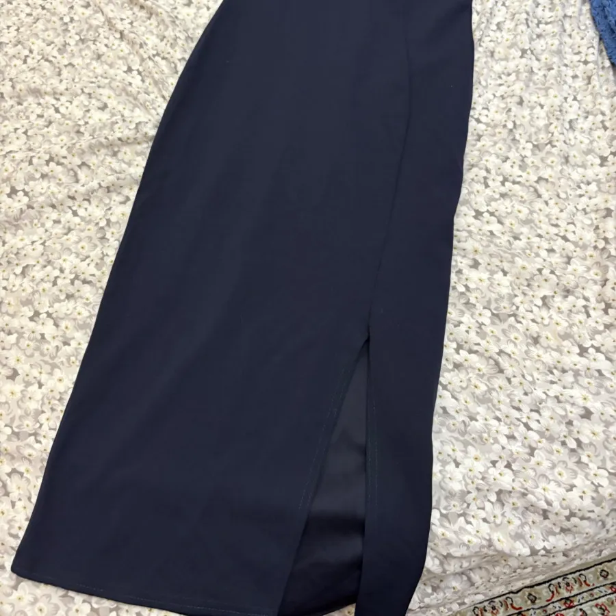 لباس مجلسی زنانه سرمه ای