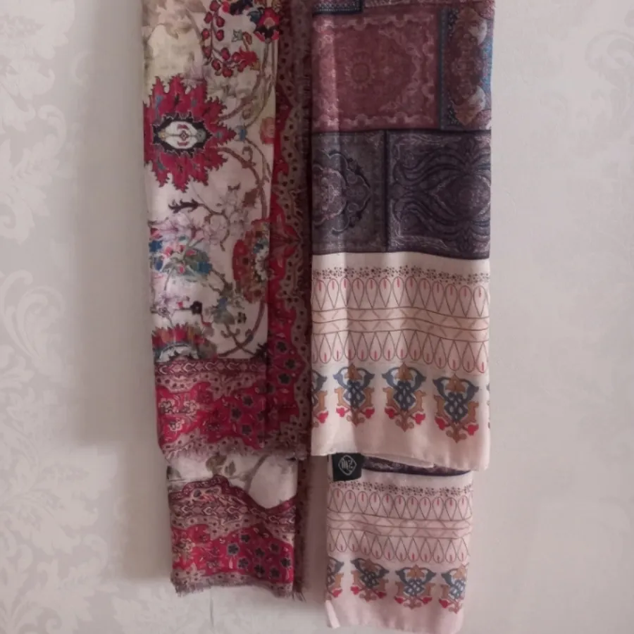 روسری نخی طرح سنتی