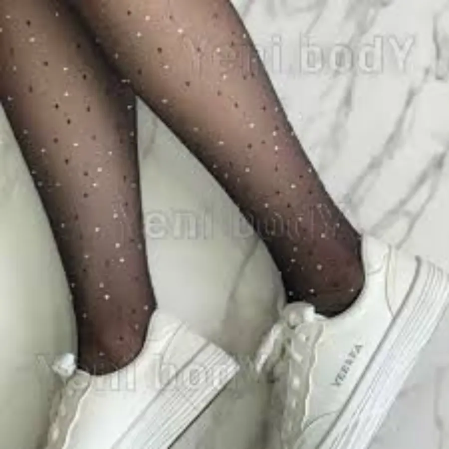 جوراب شلواری نگیندارشیشه