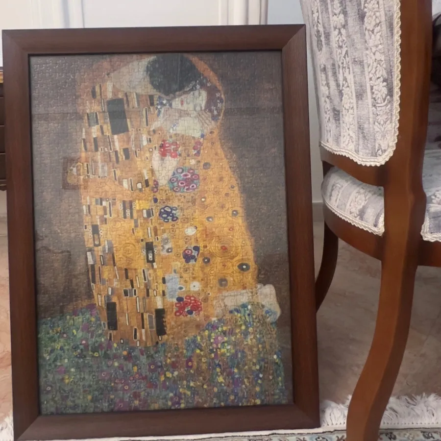 تابلو پازل بوسه کلیمت