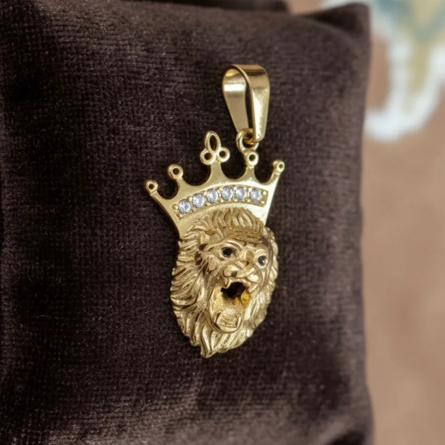 آویزگردنی طرح شیر