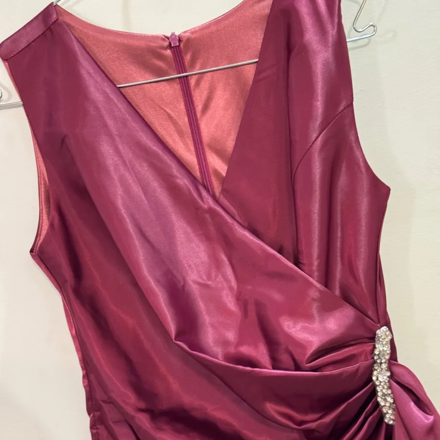 پیراهن مجلسی ساتن