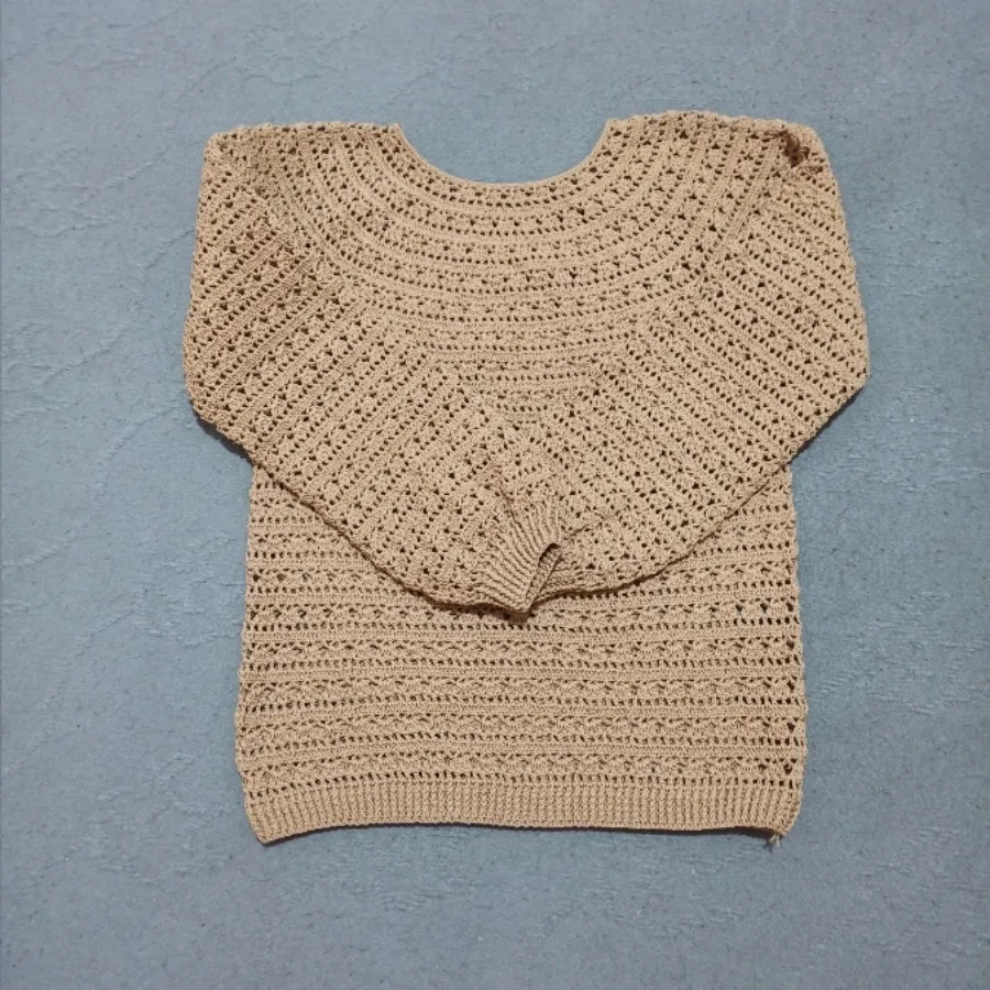 بلوز قلاب بافی