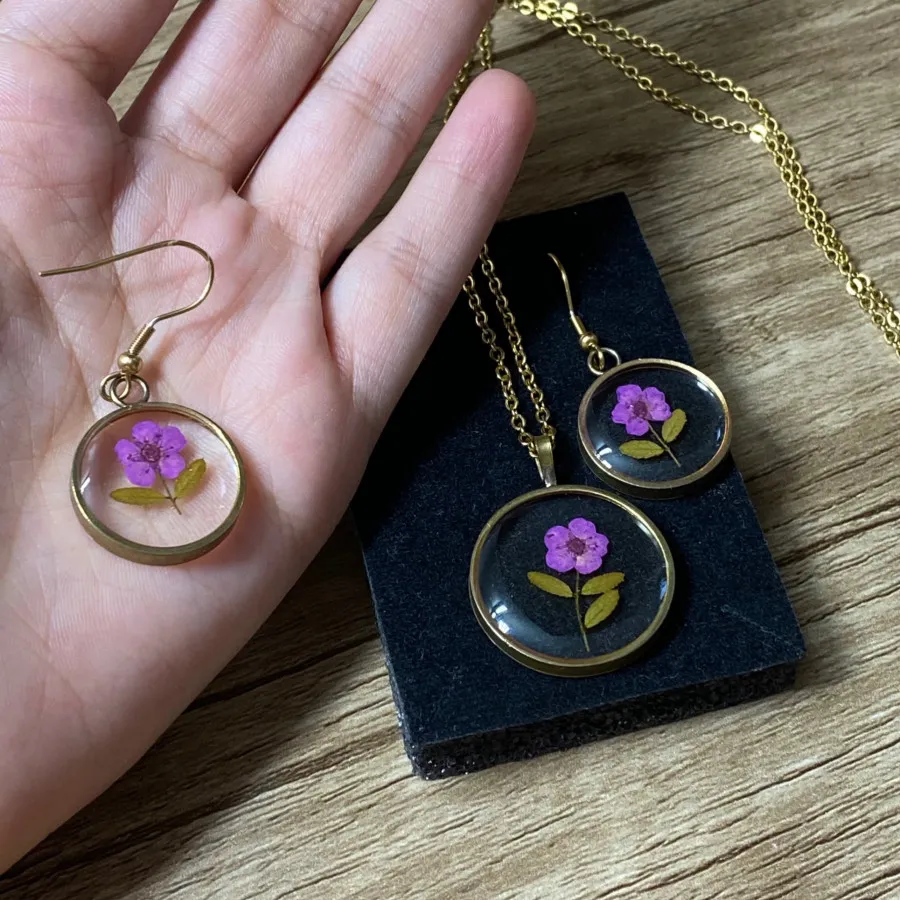 ست گل خشک رزین