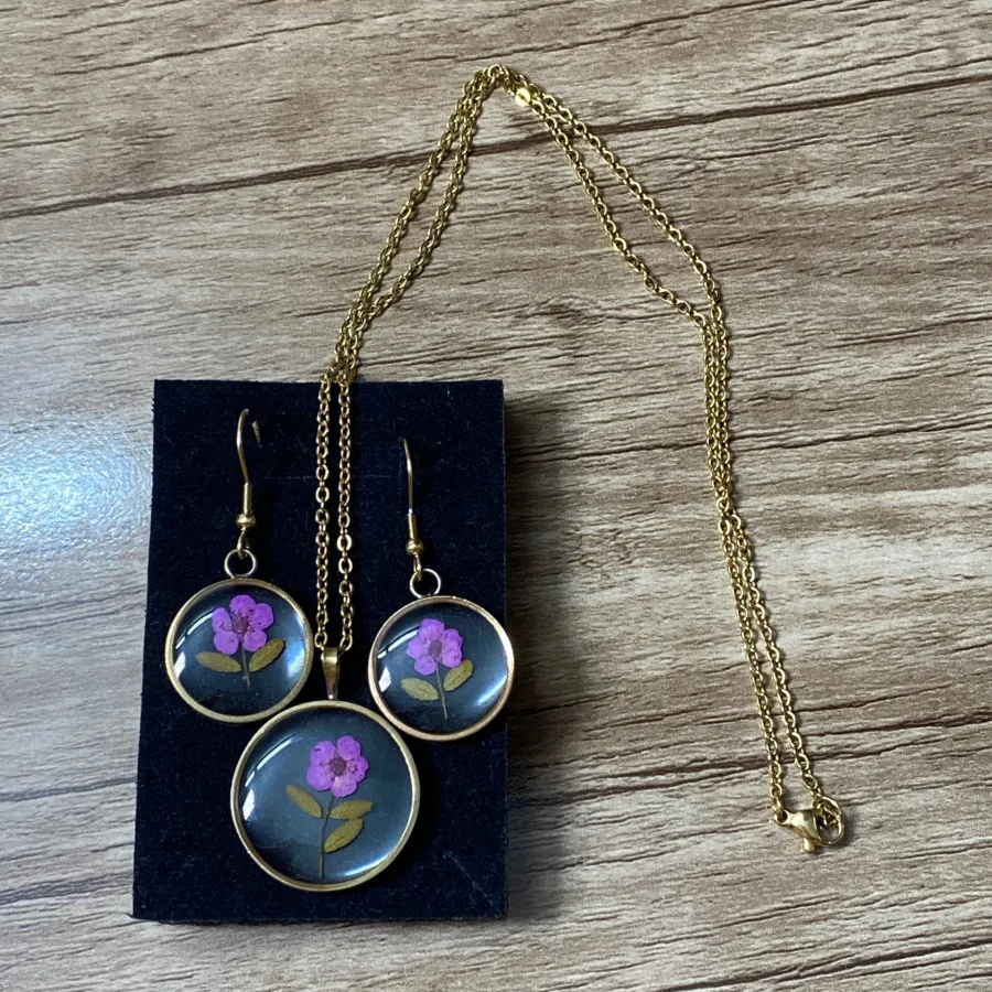 ست گل خشک رزین