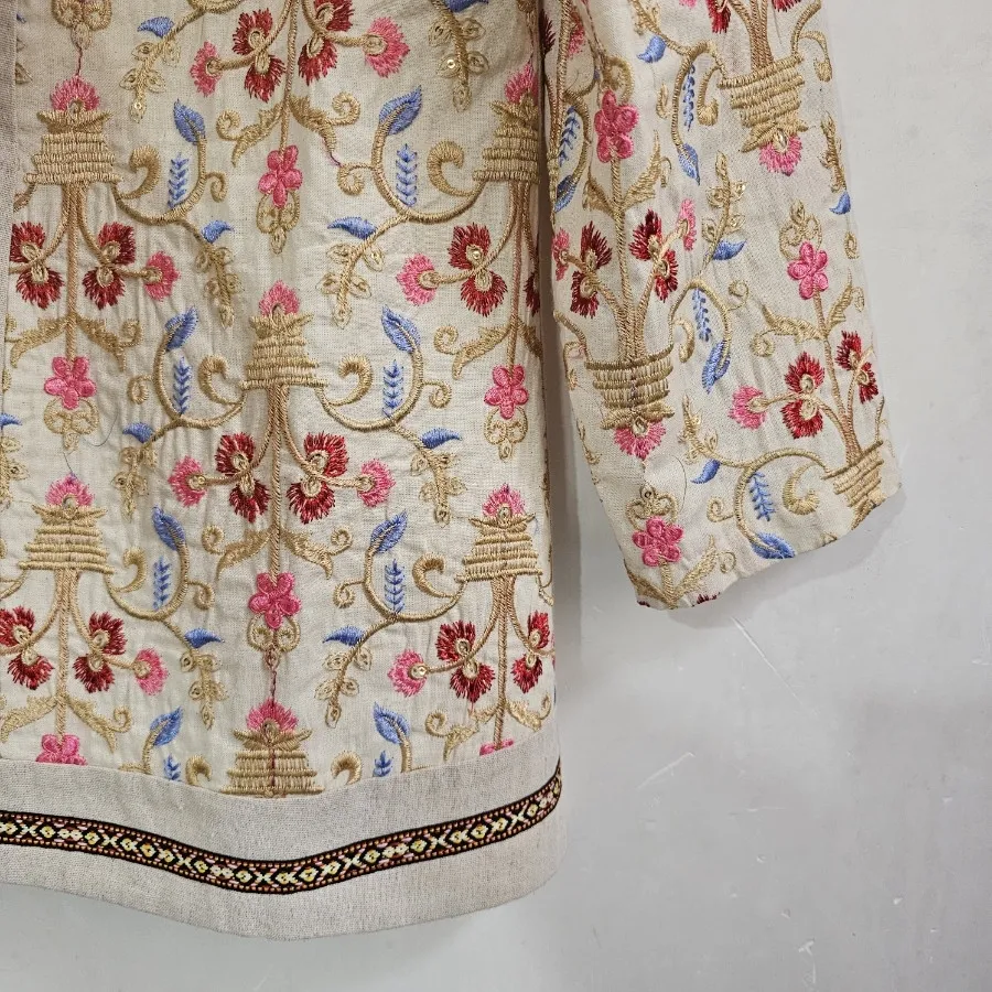 کت مجلسی گلدوزی شده