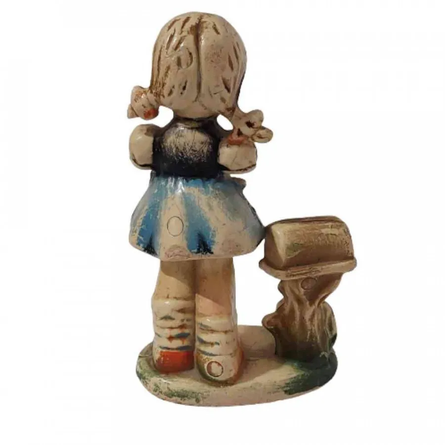 مجسمه دختر  قدیمی خارجی