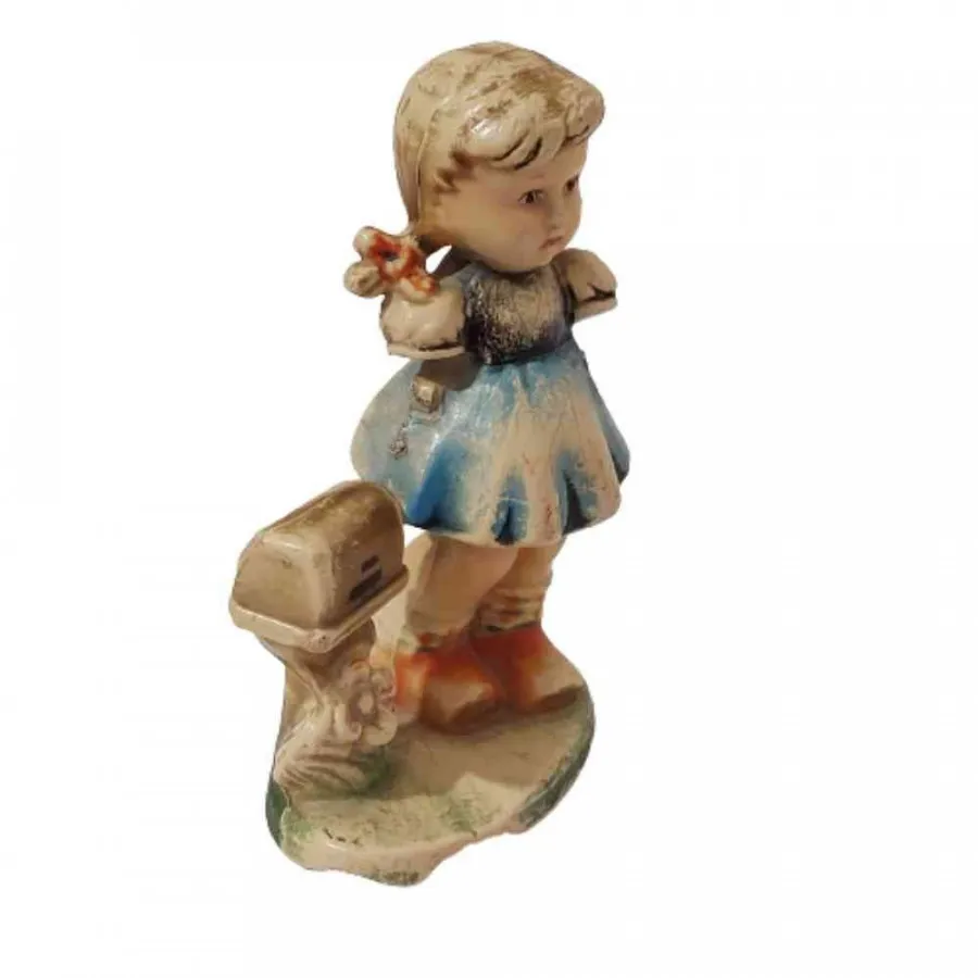 مجسمه دختر  قدیمی خارجی