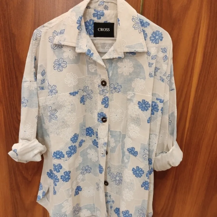 شومیز لینن مزونی