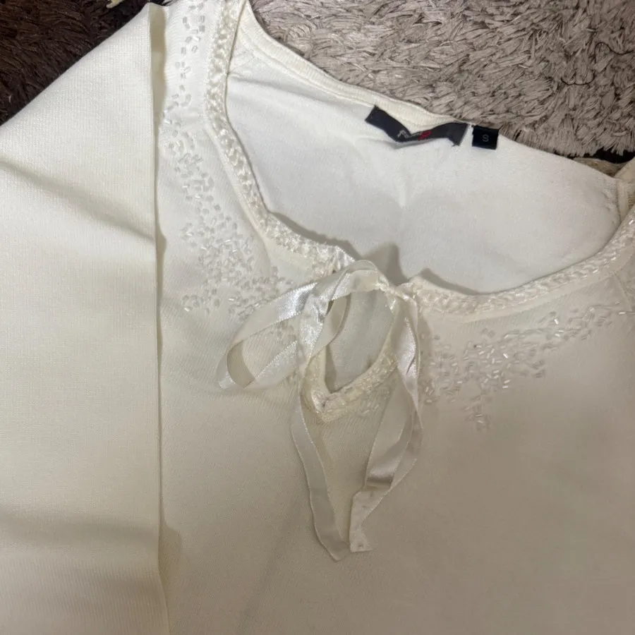 بلوز دخترانه سفید