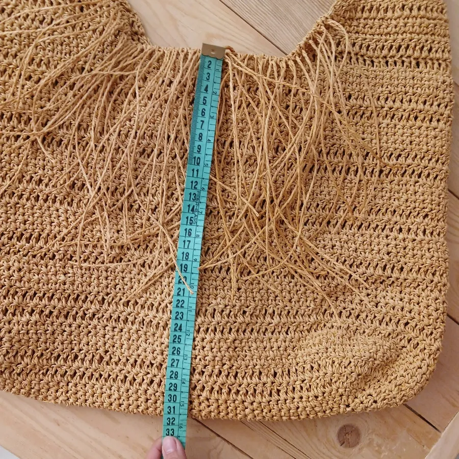 کیف رافیا حصیری بزرگ