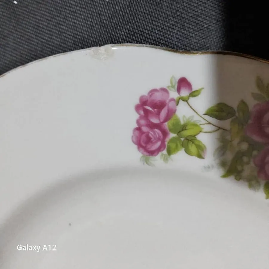 سه عدد دیس پلوخوری گلسرخی