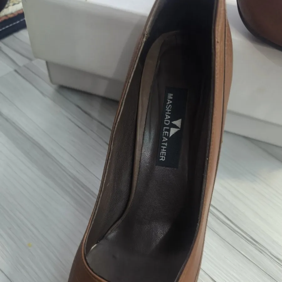 کفش پاشنه بلند چرم مشهد