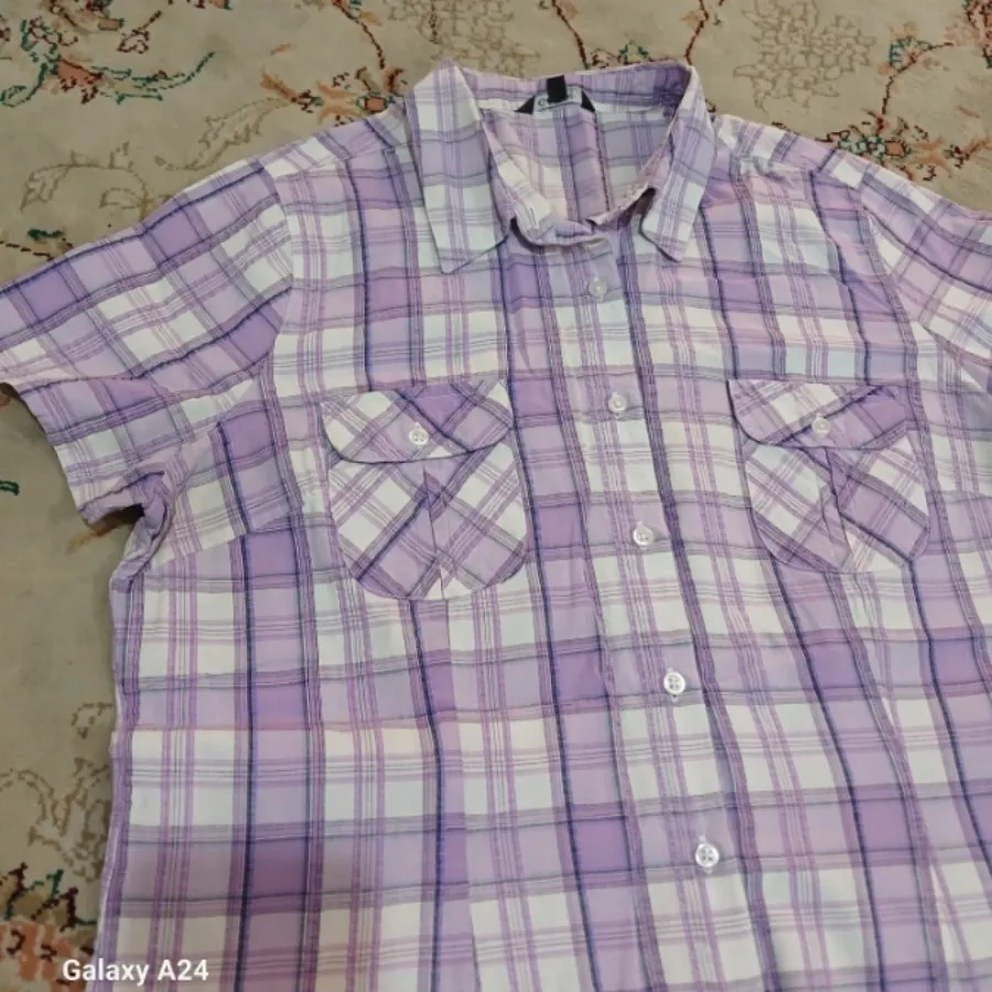 شومیز چهارخونه شیک