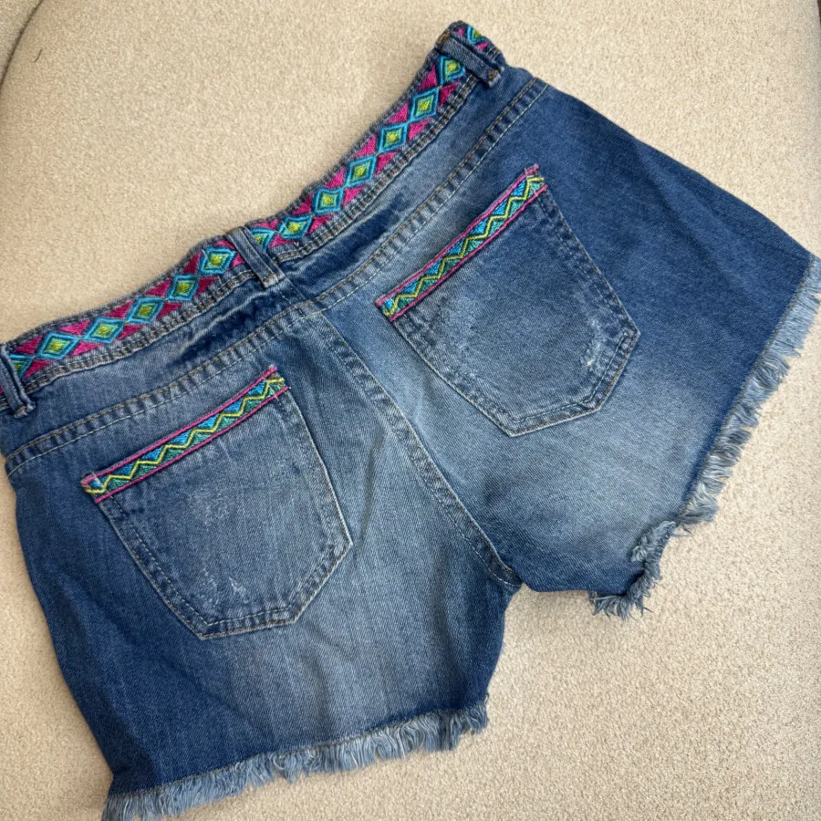 شلوارک جین برند ترنووا