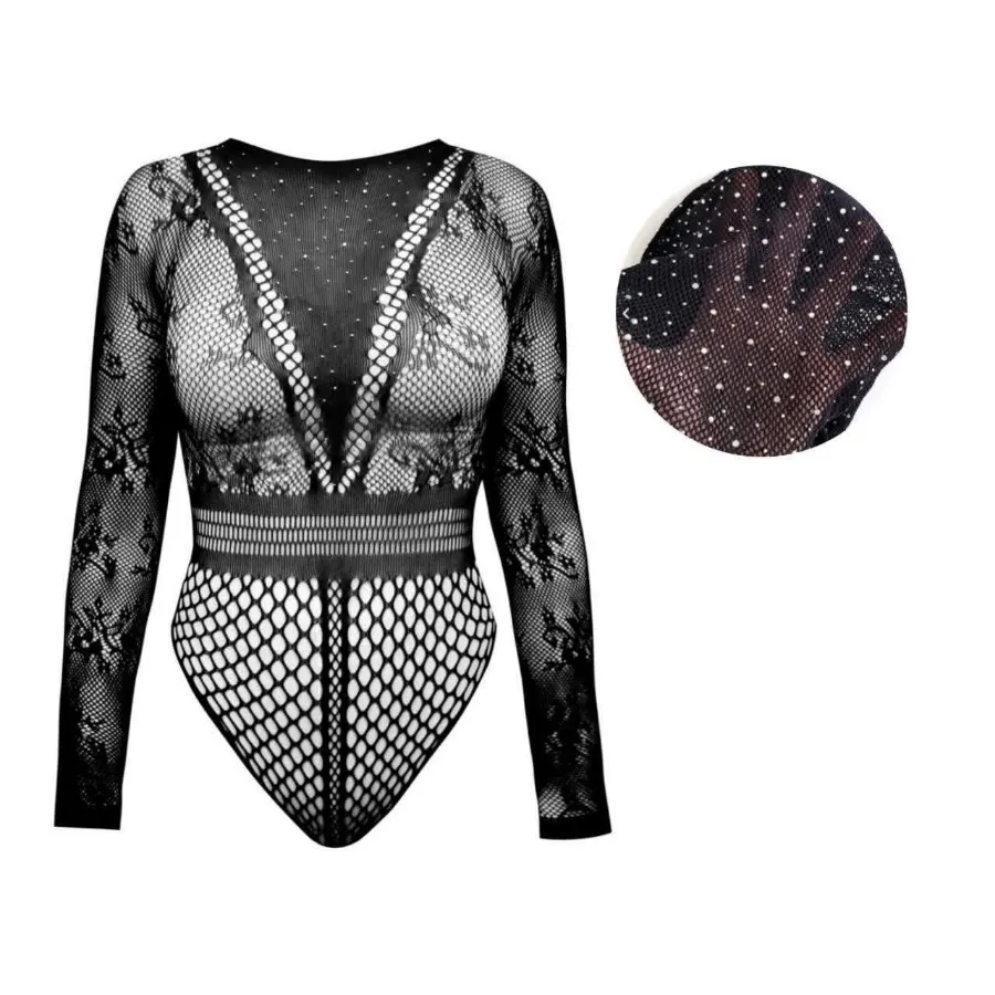 لباس خواب یابادی نگین دار