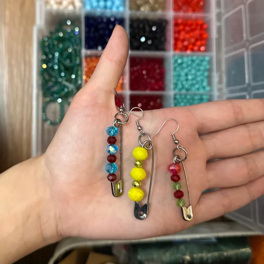 گوشواره استیل مینیمال