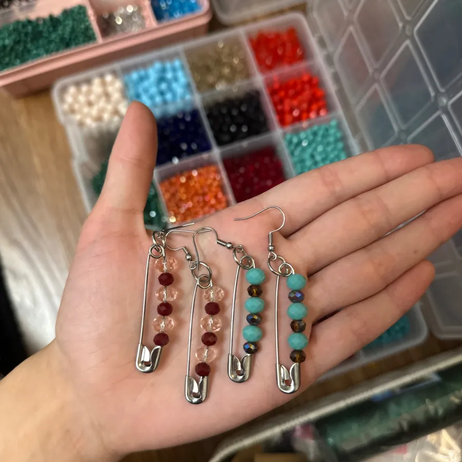 گوشواره مینیمال استیل