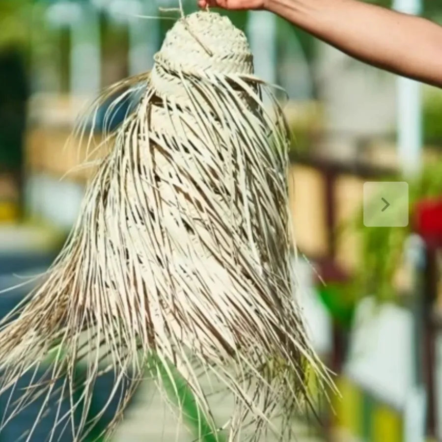 انواع لوستر حصیری