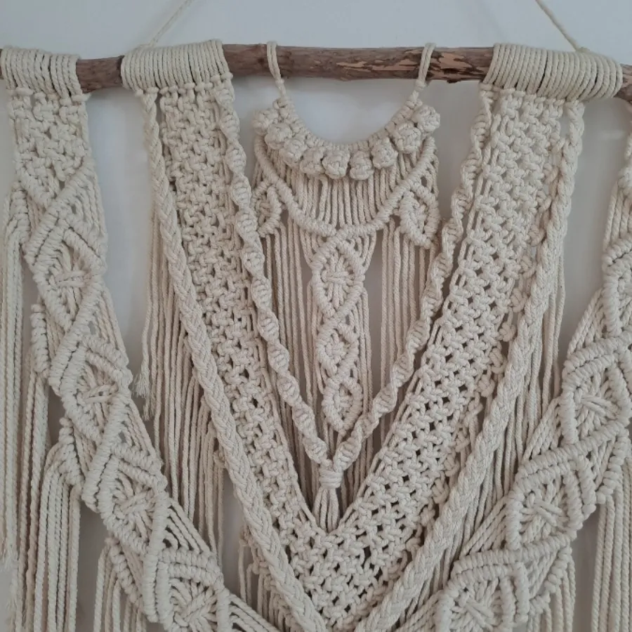 دیوارکوب مکرومه