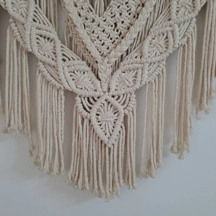 دیوارکوب مکرومه