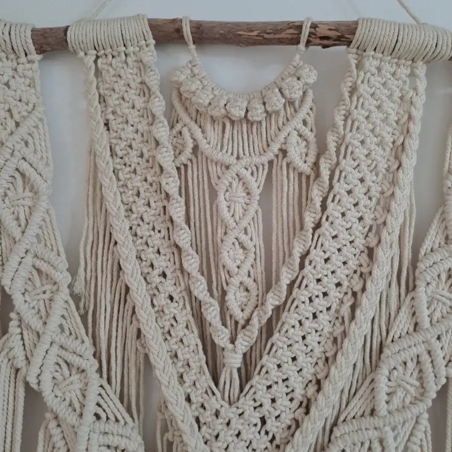 دیوارکوب مکرومه