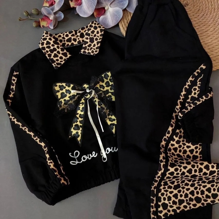 ست زیبای پلنگی