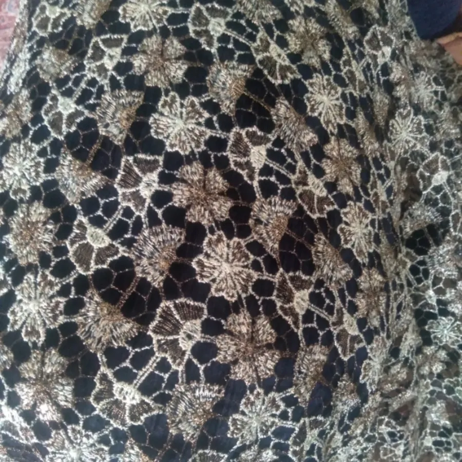 پارچه گپیور.سبز لمه دار