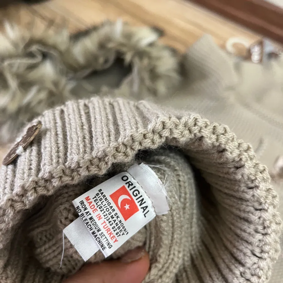 ست سرهمی و ژاکت و کلاه