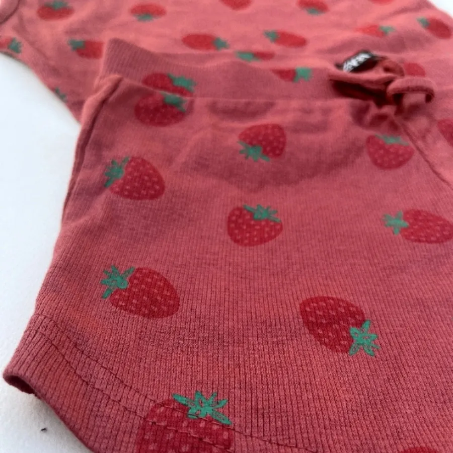 ست کراپ تاپ شورتک شلوارک