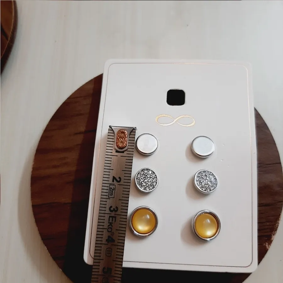 پک 3تایی گوشواره میخی