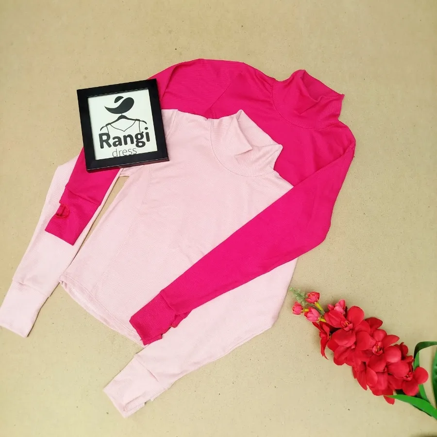 بلوز آستین فینگردار