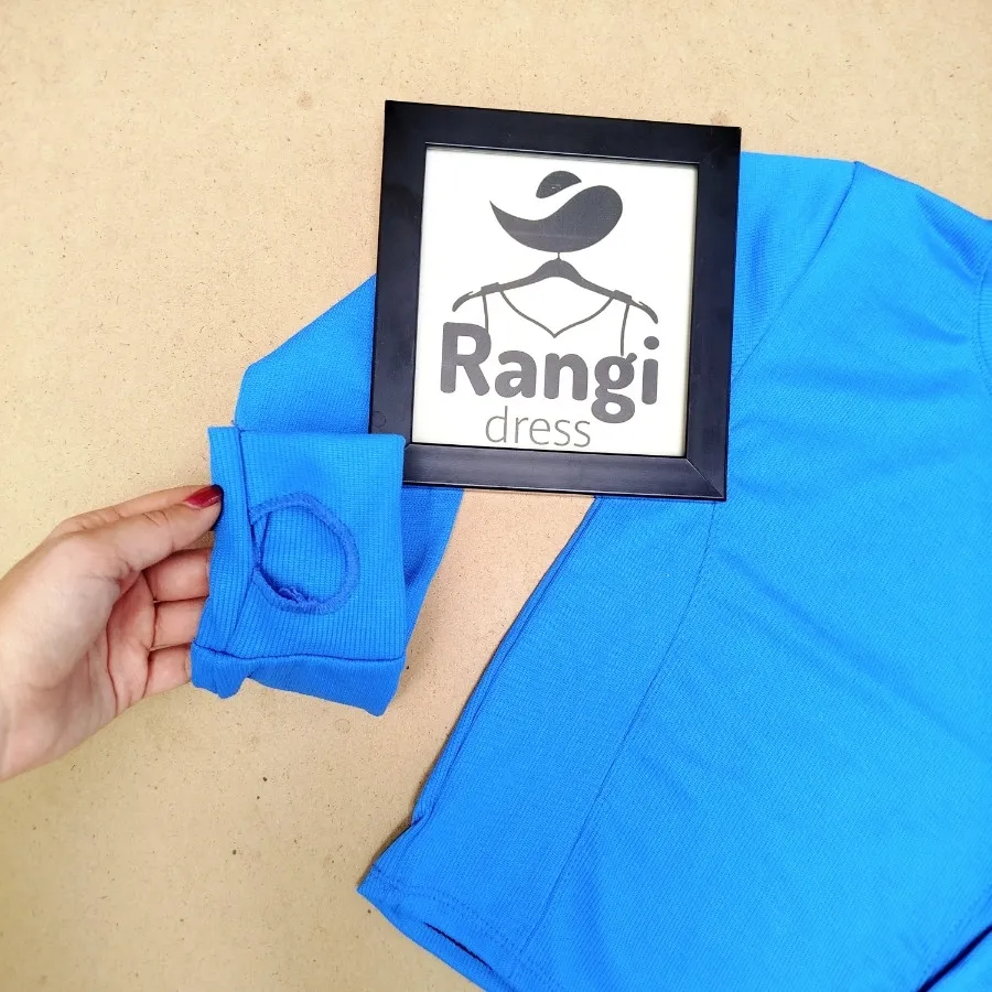 بلوز آستین فینگردار