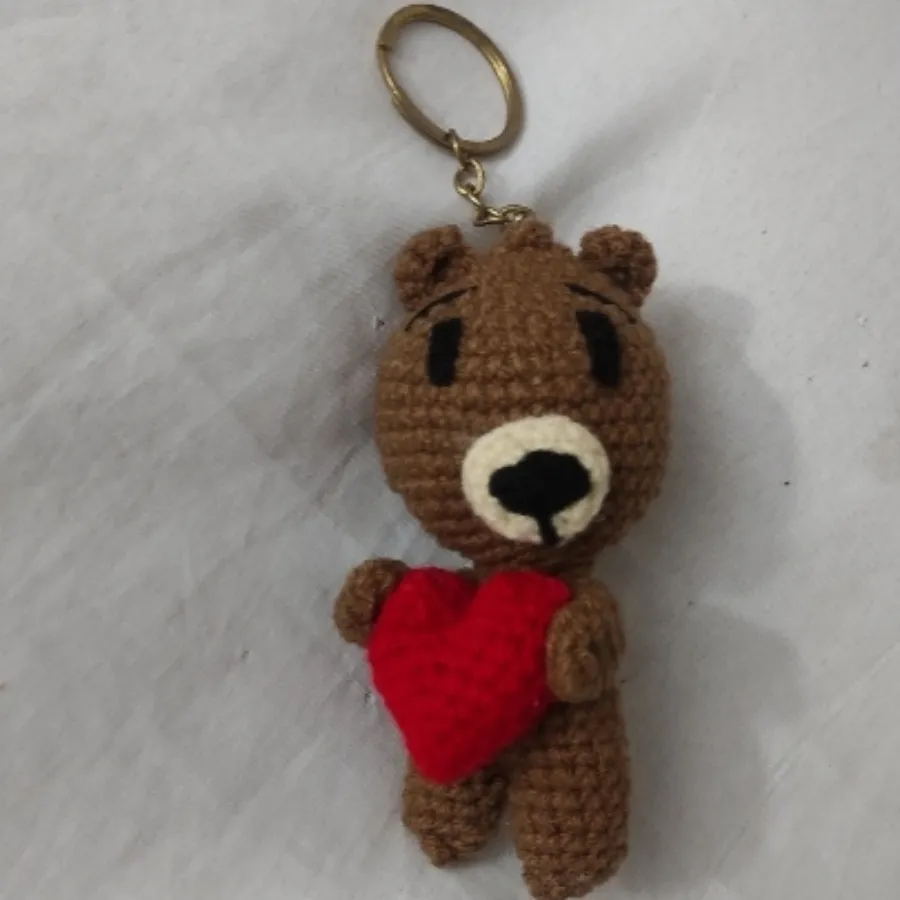 جا کلیدی عروسک عشق بافتنی