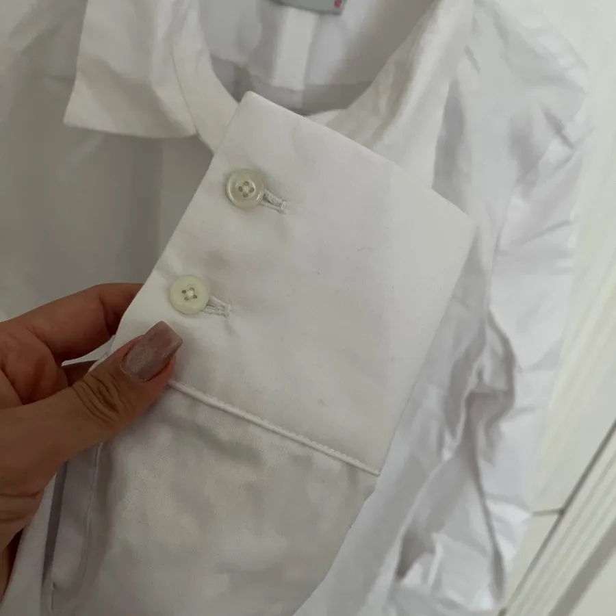 پیراهن شومیز سفید نو