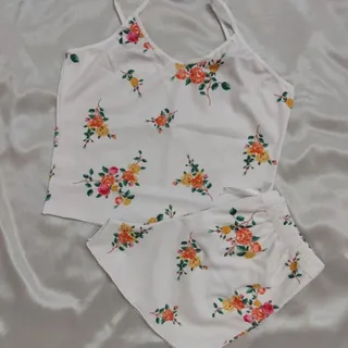 تاپ شورتک گلدار