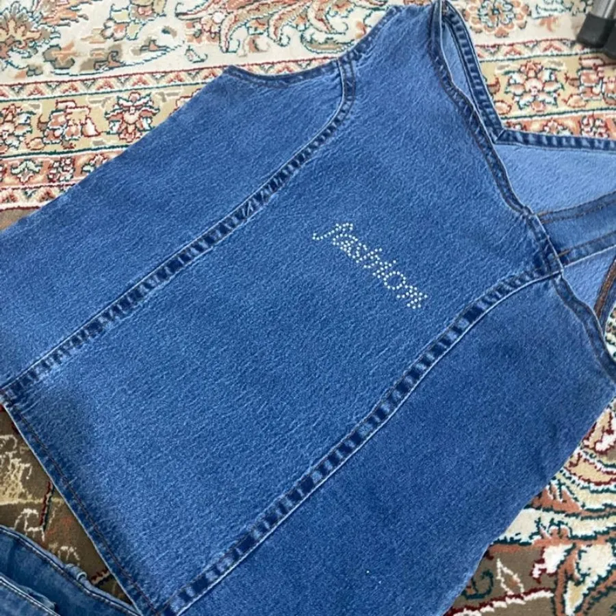 تاپ دامن جین