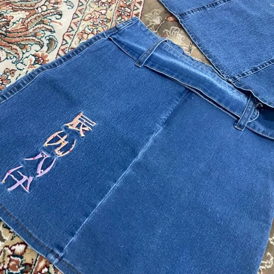 تاپ دامن جین