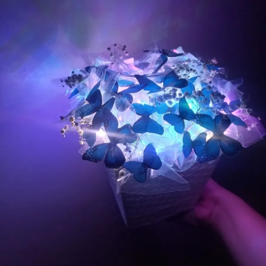 باکس گل چراغدار