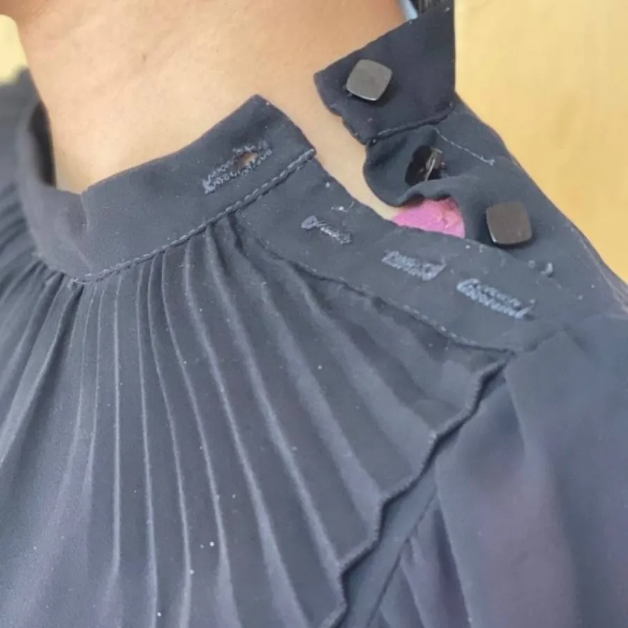 شومیز حریر مشکی