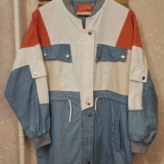 مانتو جین رنگی