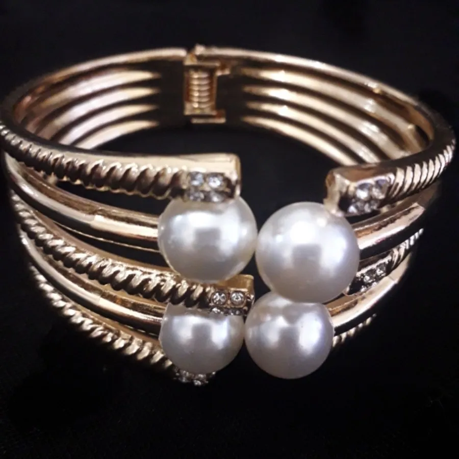 بنگل استیل طلایی