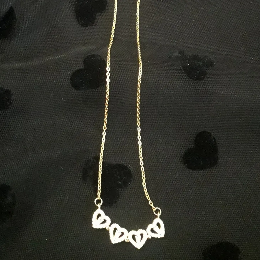 گردنبند استیل طلایی