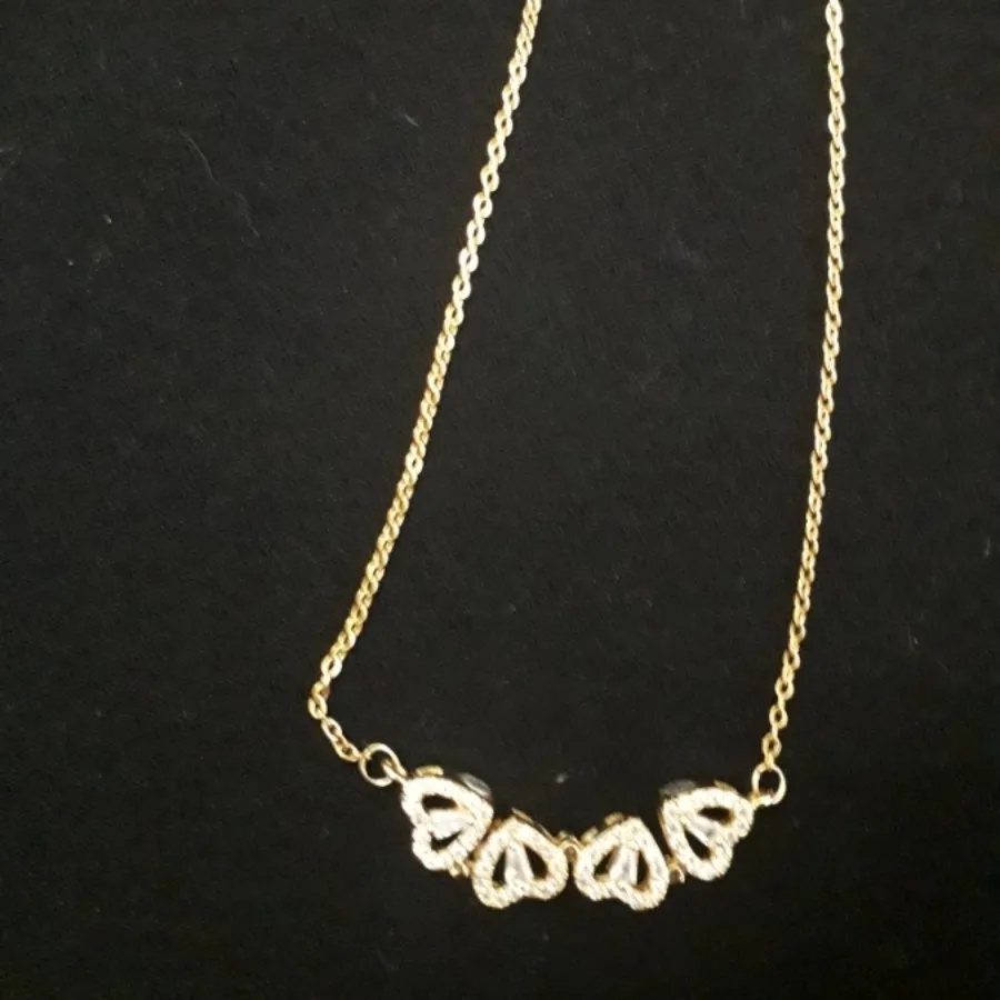 گردنبند استیل طلایی