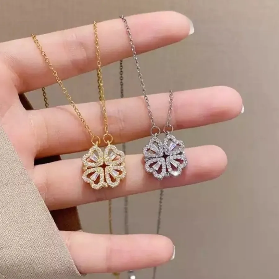 گردنبند استیل طلایی