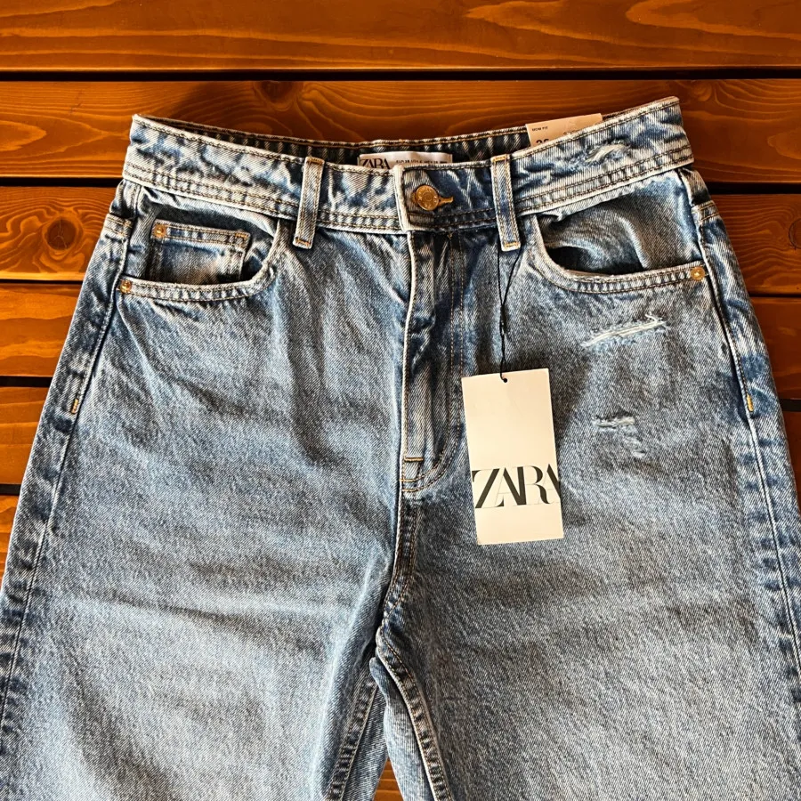 شلوار مام فیت زارا