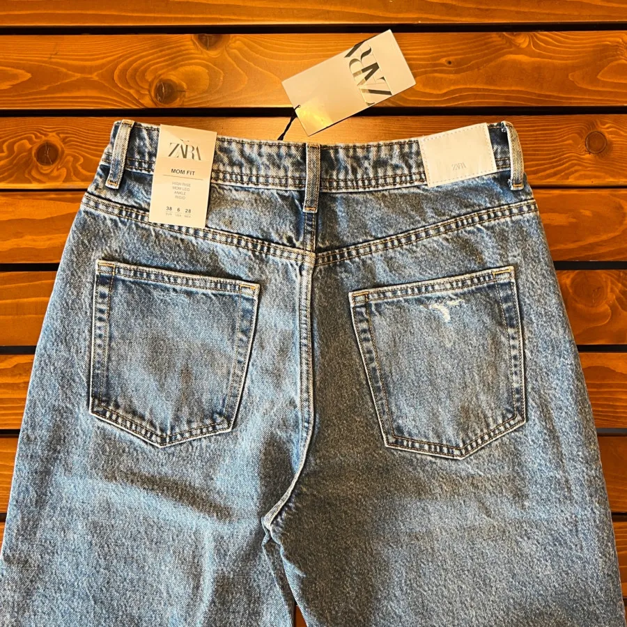 شلوار مام فیت زارا